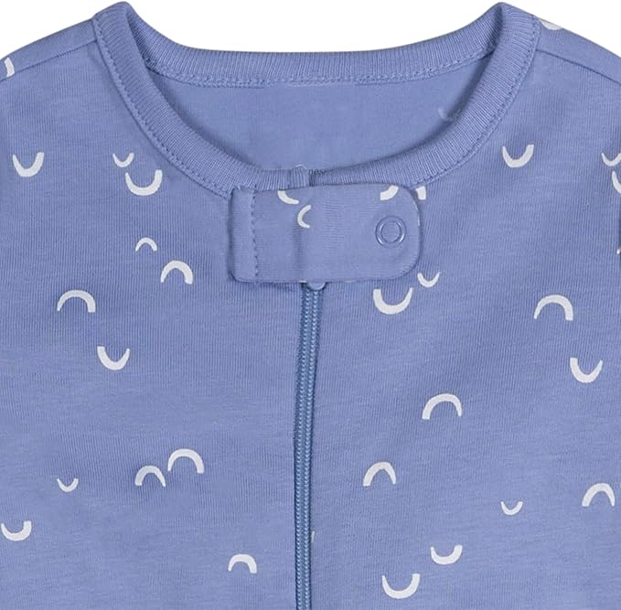 Onesies Brand Baby Girls' 4-pack Sleep 'N Play Footies Multi Pack - Image 3