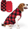 cyeollo 2 Pack Small Dog Christmas Sweater, Soft Stretchy Fleece Vest by CYEOLLO