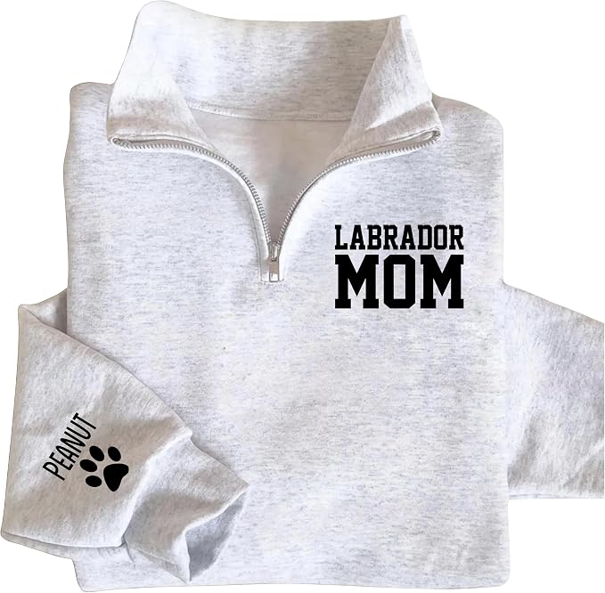 UrbanNEST Custom Dog Mom Sweatshirt, Cute & Cozy Gift by Unknown