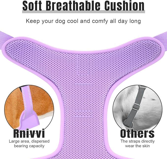 Rnivvi No Pull Dog Harness, Cute Reflective Extra Small Sized Puppy Kitten - Image 4