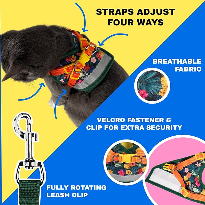 Travel Cat Harness and Leash Set - Image 3