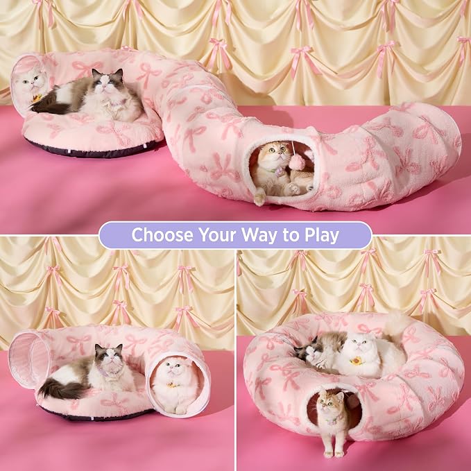 Lesure Large Cat Tunnel Bed - Image 2