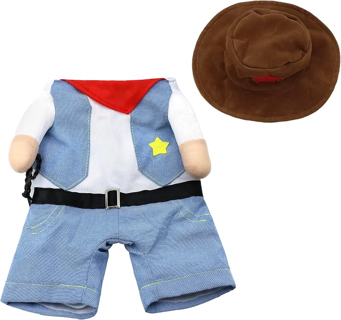 NACOCO Halloween Cowboy Dog Costume - Image 2