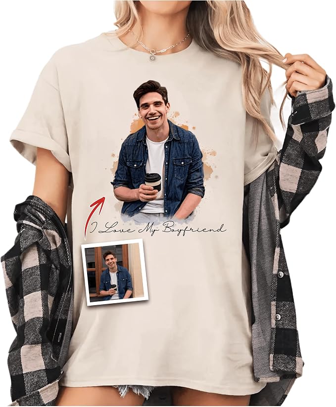 Custom Photo Shirts for Men Women, Shirts by VulcanAce