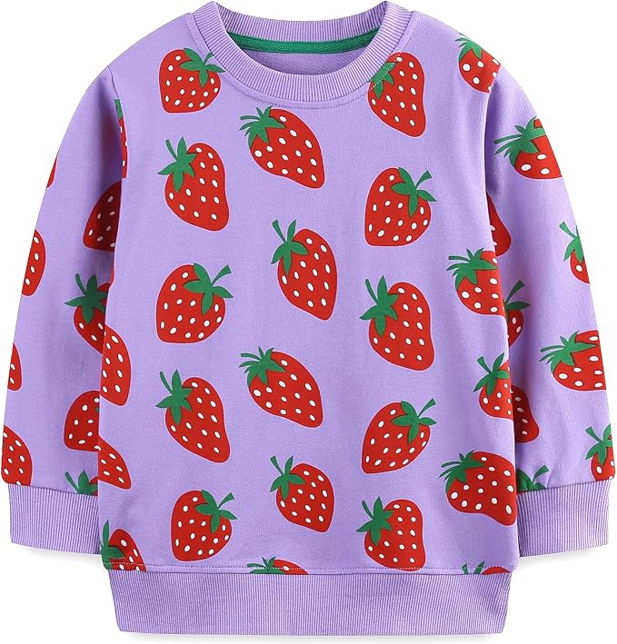 Bumeex Toddler Girl Sweatshirt Clothes Outfit, Cotton Crewneck Christmas by Bumeex