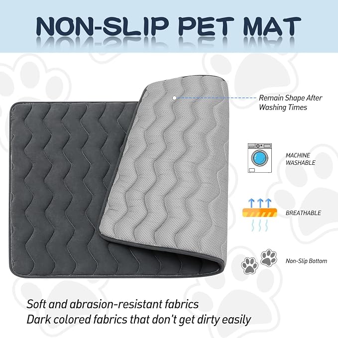 Bubble bear Dog Crate Mat - Image 5