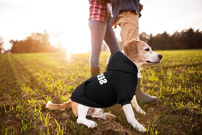 Dog Hoodie Security Dog Sweater Soft Brushed Fleece Clothes Hoodie Sweatshirt - Image 5