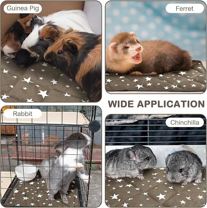 Namalu 4 Pack Self Warming Cat Bed Self Heating Cat Mat Star Pattern Soft Dog - Image 4