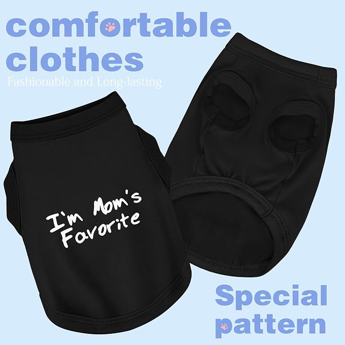 Cozy Sleeveless Canine Wear Dog Clothes, Lightweight, and Breathable Cotton Dog - Image 2