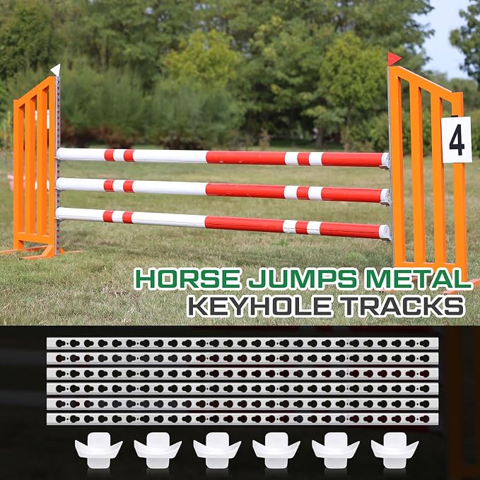 Abbylike 5 Ft. Metal Keyhole Tracks - Image 2
