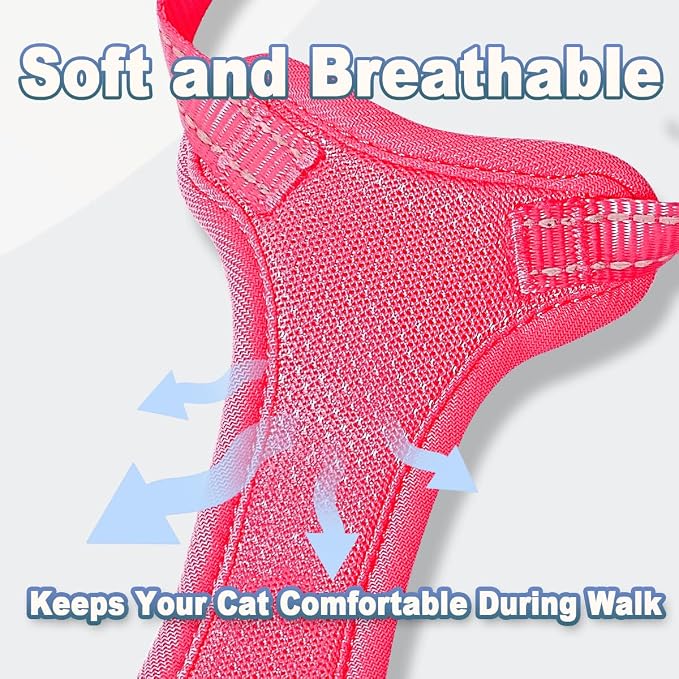 Cat Harness and Leash Set Escape Proof - Image 3