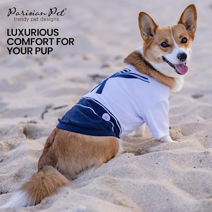 Parisian Pet Sailor Dog Costume - Image 5