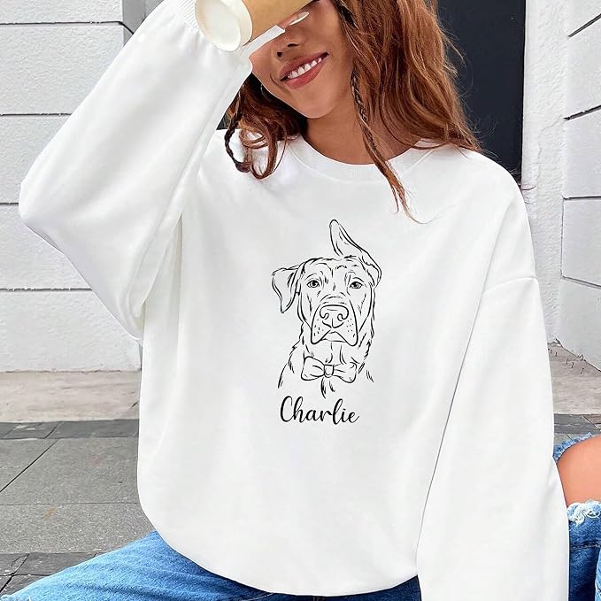 Noni Personalized Portrait Hoodie or Sweatshirt - Image 4