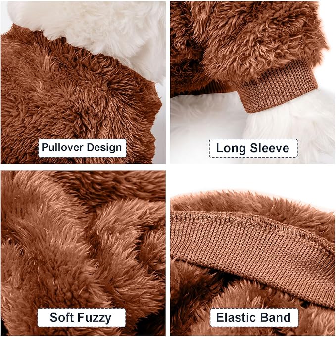 Dog Sweater, 3 Pack Dog Sweaters - Image 4