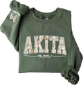 Personalized Dog Mom Sweatshirt, Dog Lover Crewneck, Gift Idea by Unknown