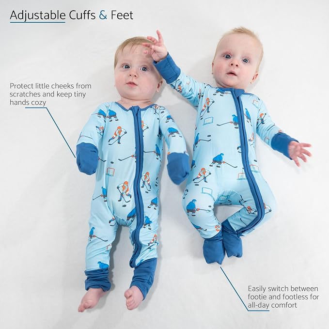 LollyBanks Baby Pajamas, Baby Romper 95% Bamboo Viscose and 5% Spandex - Image 5