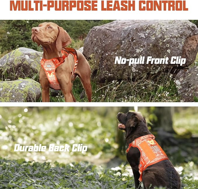 AUROTH Tactical Dog Harness for Large Dogs No Pull Adjustable Pet Harness - Image 5