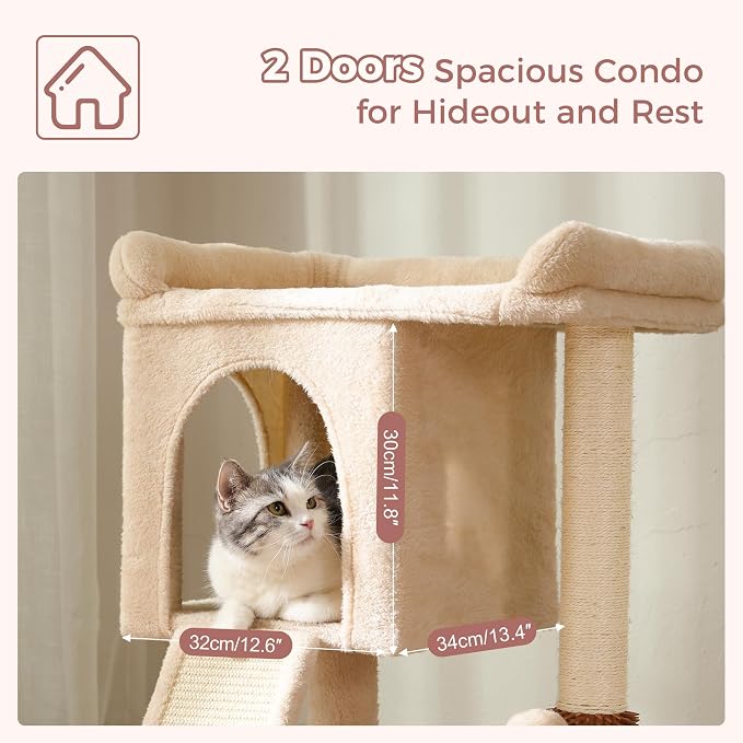 Small Cat Tree Tower for Adult Cats - Image 4