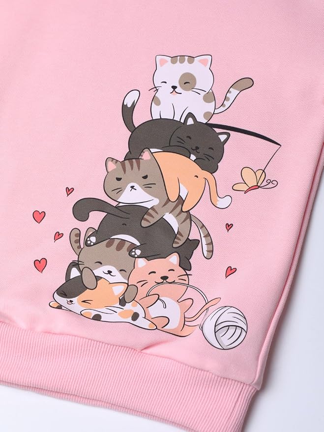 WELAKEN Sweatshirts for Girls Toddler & Kids II Little Girl's Pullover Tops - Image 5