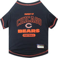 NFL Chicago Cubs Dog T-Shirt for Pets, Size X-Large. Officially Licensed Pet by PETSFIRST