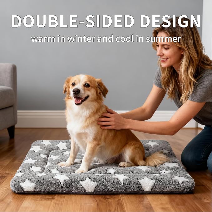 Dog Bed Mat - Comfortable Kennel Pad - Image 2