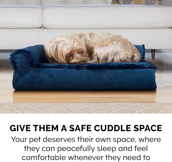 Furhaven Cooling Gel Dog Bed for Large Dogs w/ Removable Bolsters & Washable - Image 9