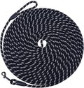 Long Dog Leash for Training 30Ft-Reflective Nylon Rope by Hi+Kiss