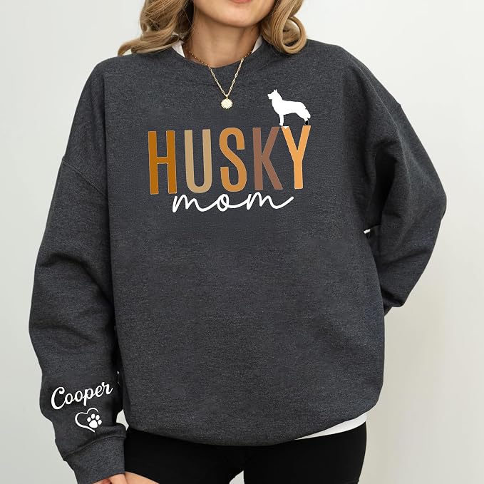Personalized Dog Sweatshirt for Pet Lovers, Custom Name Crewneck, Cozy Gift for - Image 3