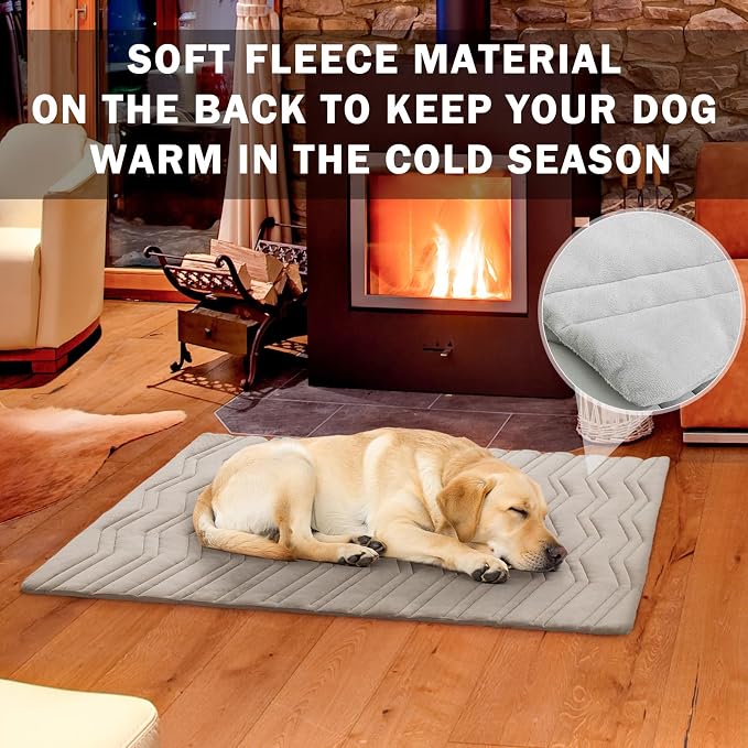 SCENEREAL Dog Cooling Mat for Crate, Thicken Self-Cooling Dog Pad Reversible - Image 5