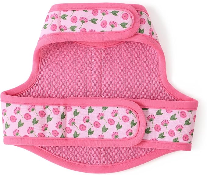 Mile High Life Dog Harness, Air Mesh Floral Vest Harness - Image 6