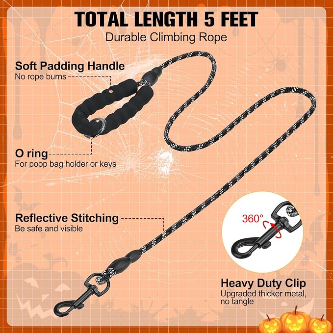BEAUTYZOO Step in Dog Harness and Leash Set, Floral Pattern Reflective Dog - Image 7