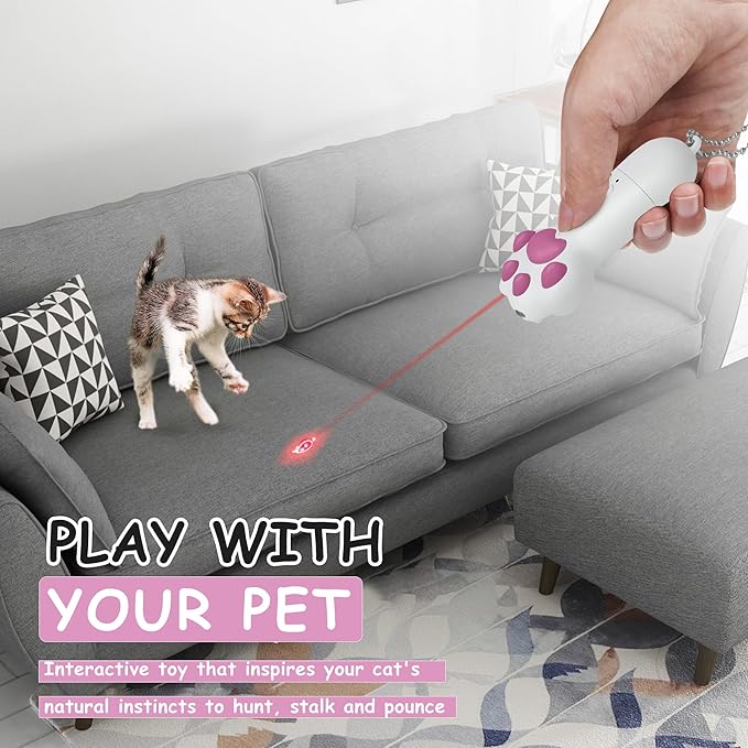 FYNIGO Interactive Cat Toys for Indoor Cats and Dogs, 7 in 1 USB Rechargeable - Image 5