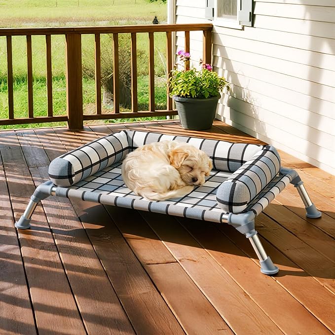 Elevated Pillow Bolster Dog Bed - Image 7