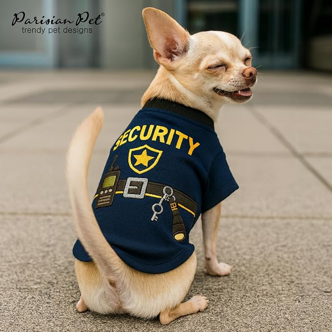 Parisian Pet Dog Security Woofficer Shirt - Image 5
