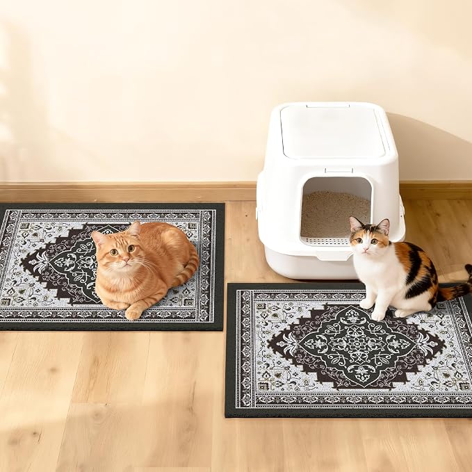 Glittme 2PCS Cat Litter Mat - Image 2