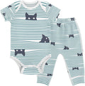 Baby Clothes Set Infant Bodysuits Pants Sets 0-24M by KICPOAY