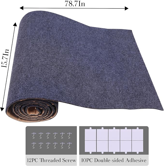 2 Pack Cat Scratch Furniture Protector Trimmable DIY Climbing Scratching - Image 4