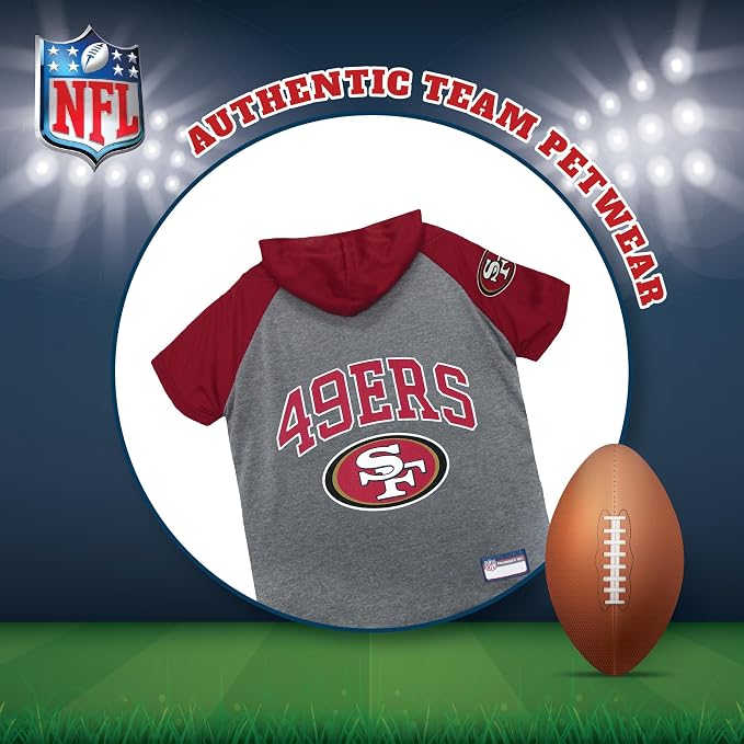 Pets First NFL San Francisco 49ers Hoodie - Image 3