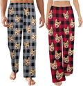 Artsadd Personalized Christmas Pajama Pants Socks by Artsadd