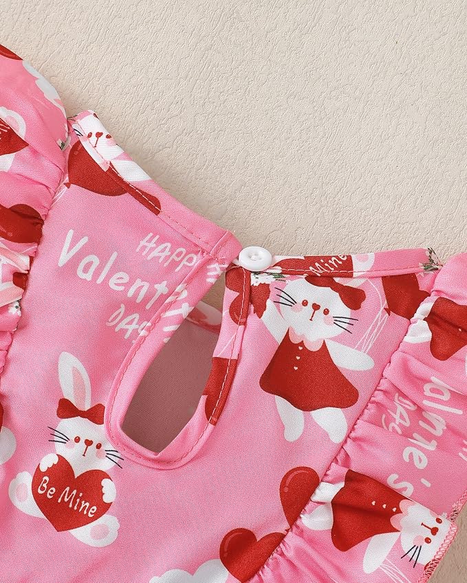 Mioglrie Baby Girl Dress Summer Girl Clothes Infant Outfits Newborn Ruffle - Image 5