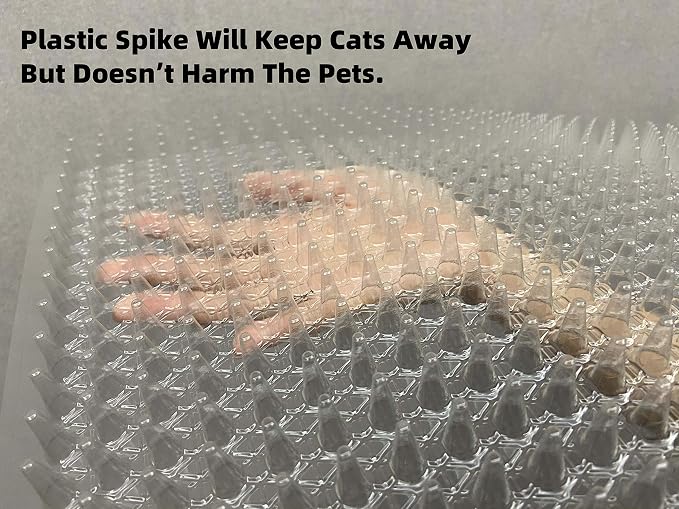 12 Pack Cat Repellent Outdoor/Indoor Scat Mat - Image 2