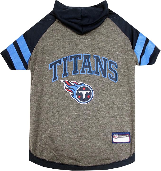 Pets First Tennessee Titans Hoodie T-Shirt by PETSFIRST