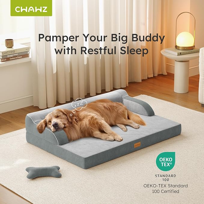 XL Orthopedic Dog Bed, Extra Large Dog Bed, Dual-Sided Pet Cooling Beds - Image 2