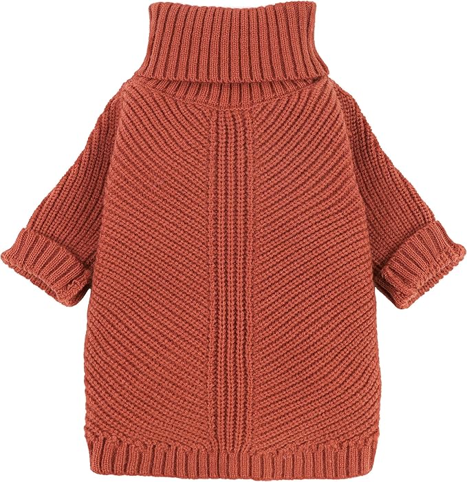 Fitwarm Thermal Knitted Dog Sweater Doggy Winter Coat Pet Clothes Doggie by Fitwarm