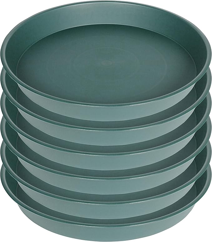 6 Pack of Bird Bath Bowl 8 inch, 8 10 12 14 16 18 20 inch Heavy Duty BirdBath by Bleuhome
