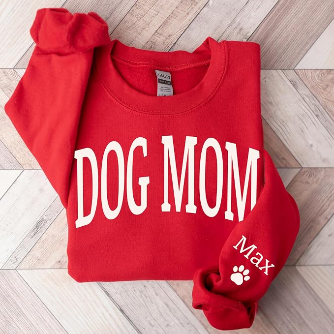 moonloom Dog Mom Sweatshirt, Animal Lover Gift, Custom crewneck - Image 5