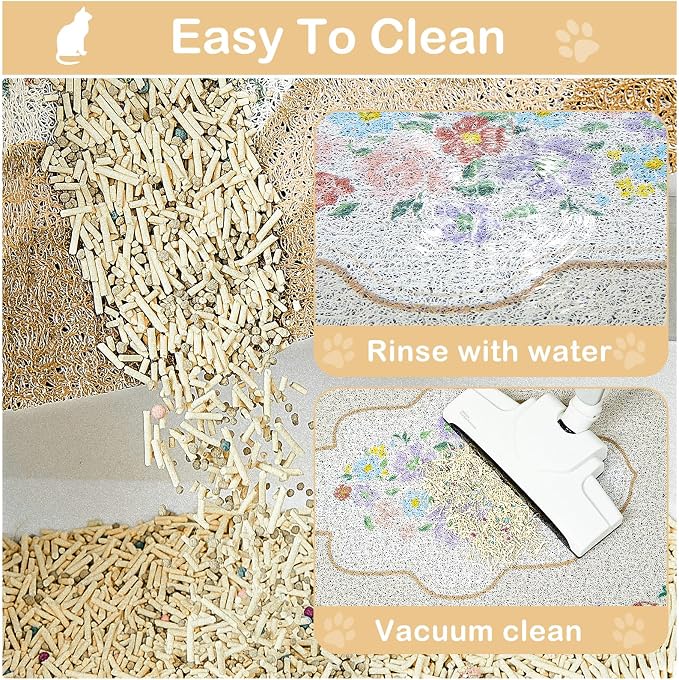 Glittme Premium Cat Litter Mat 33"x22" - Image 7