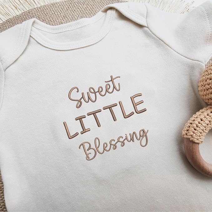 COUPLEHOODIES Personalized Baby Onesie Bodysuit – Custom Embroidery Gift - Image 4