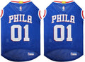 Pets First NBA Philadelphia 76ERS Dog Jersey, Large by PETSFIRST