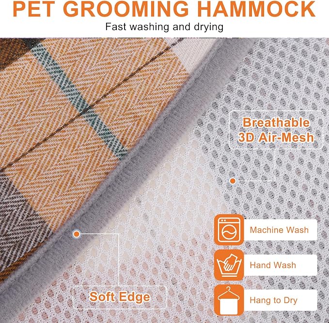 BEAUTYZOO Dog Grooming Hammock Harness - Image 4